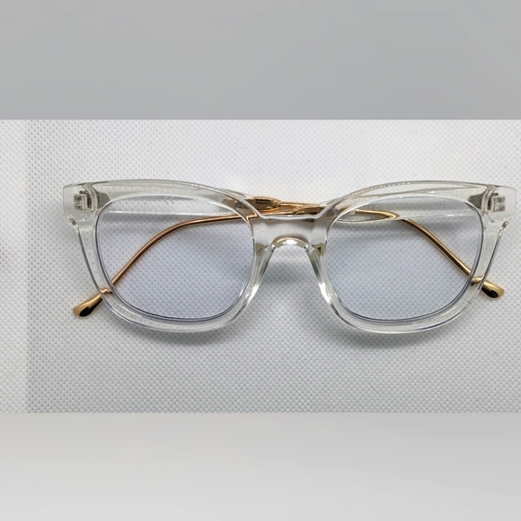 Blue Light Filtered Glasses // Transparent - Picture 1 of 3